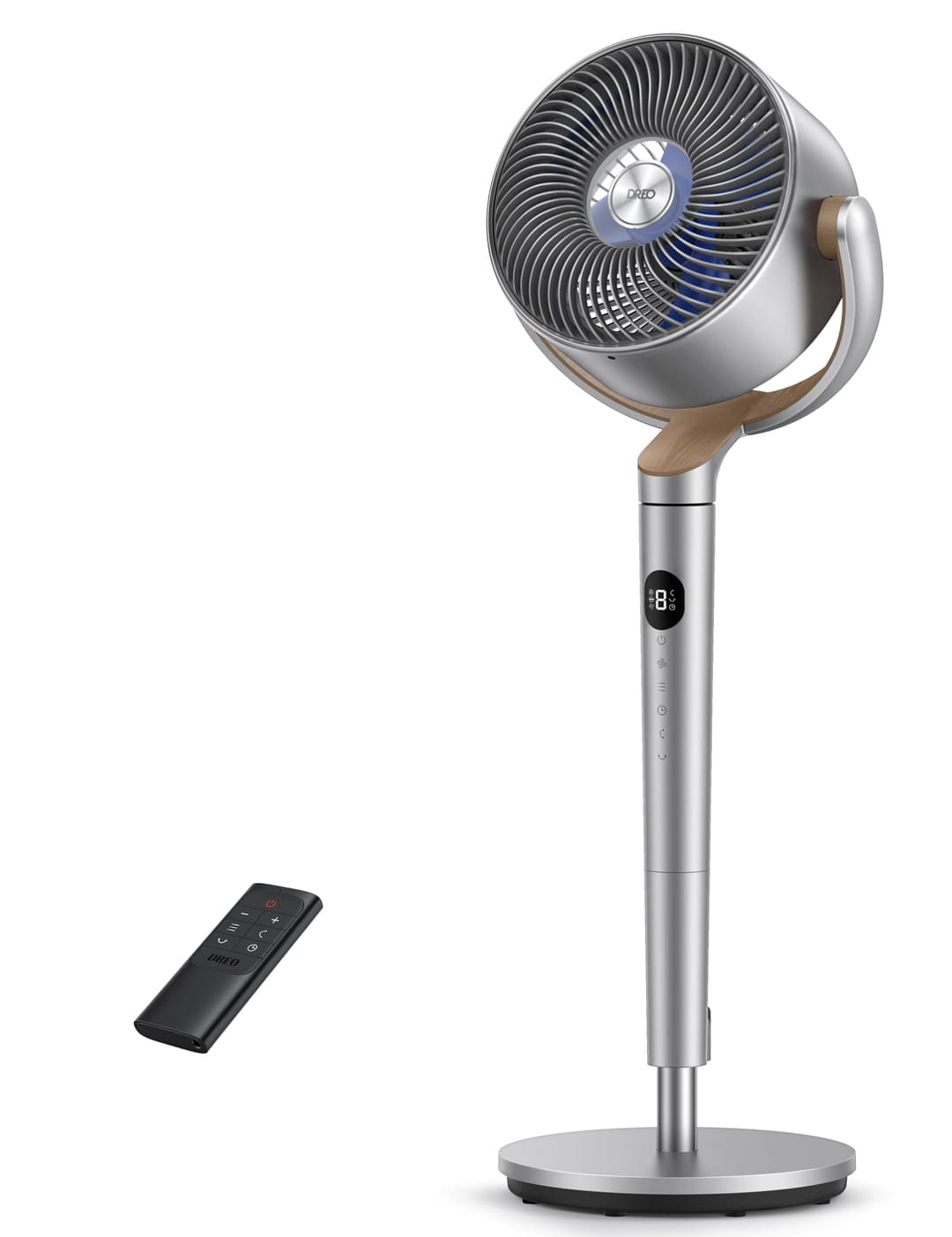 Dreo Standing Fan, 120°+120° Omni - directional Cooling F…