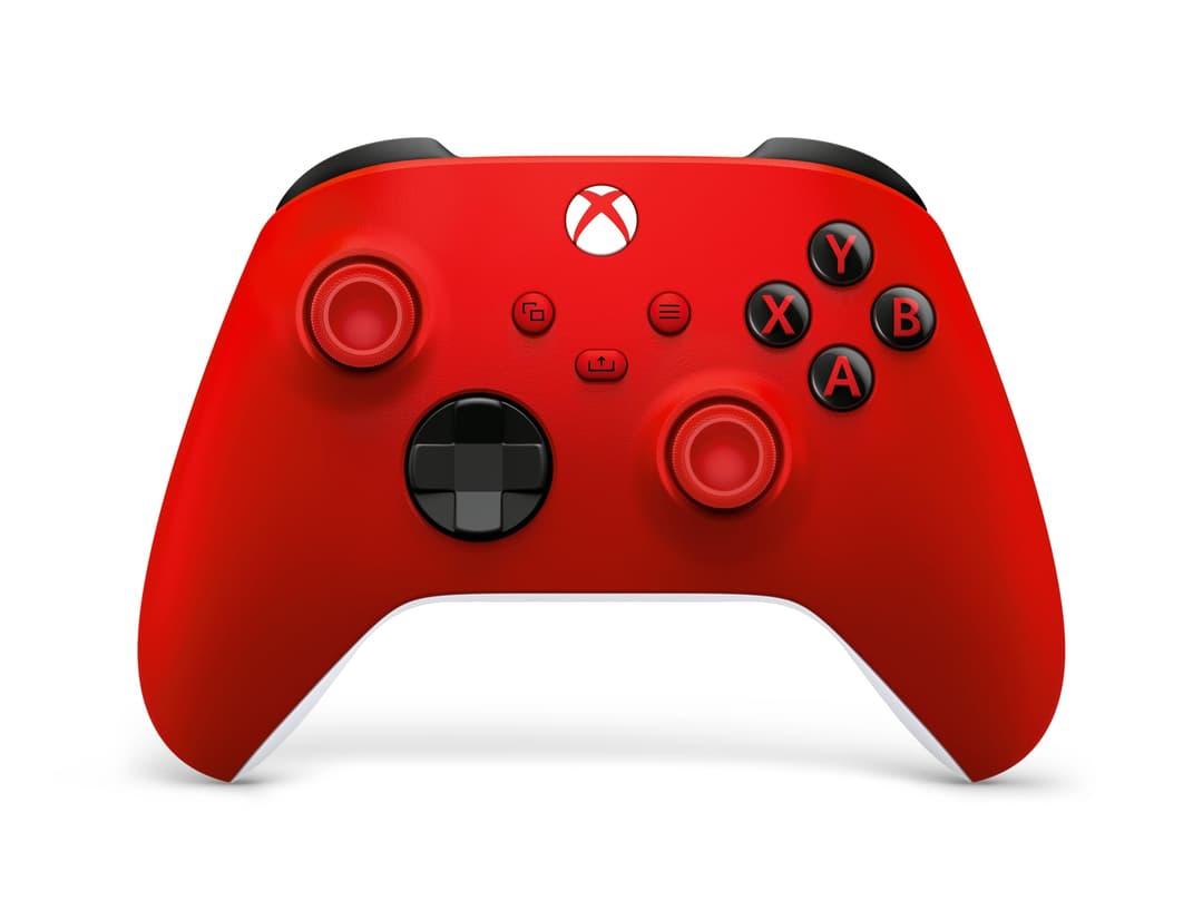 Xbox Wireless Controller – Pulse Red Series X|S, One, and Windows Devices