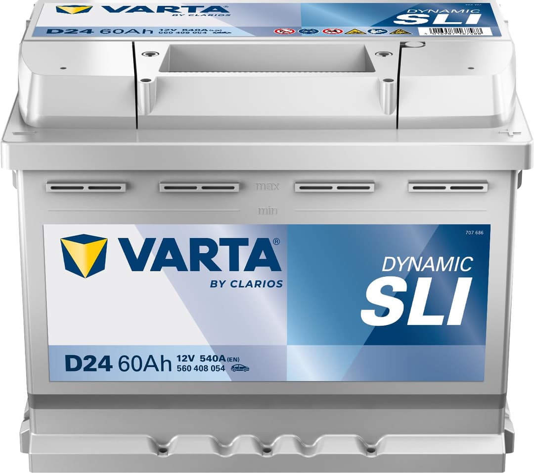 Varta Blue Dynamic D24 Starterbatterie 5604080543132, 12V…