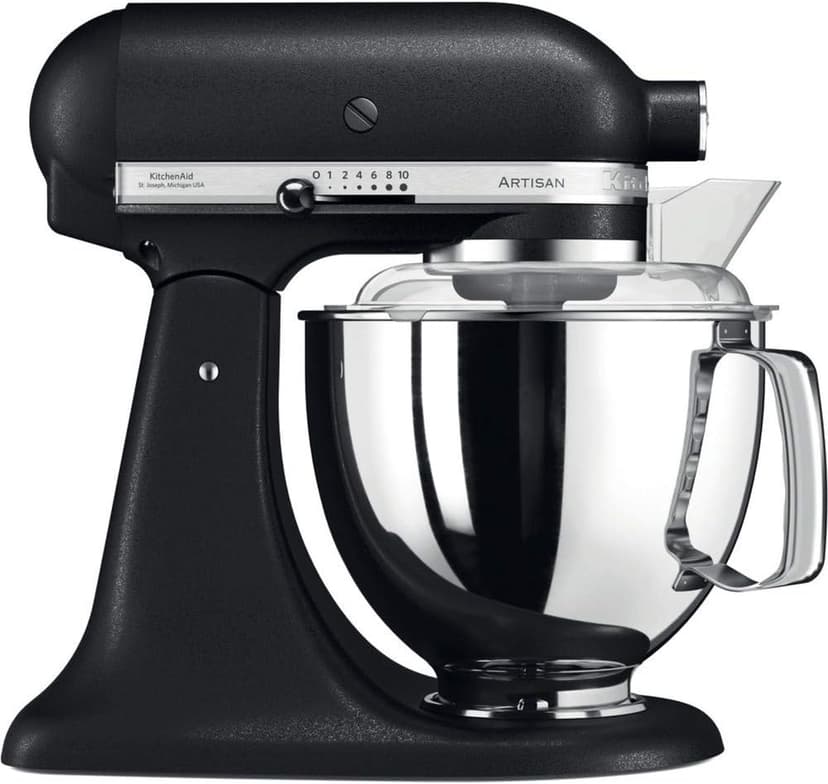 Kitchen Aid Artisan Cast Iron Black 5KSM175PSBBK 4.8 litr… - 1