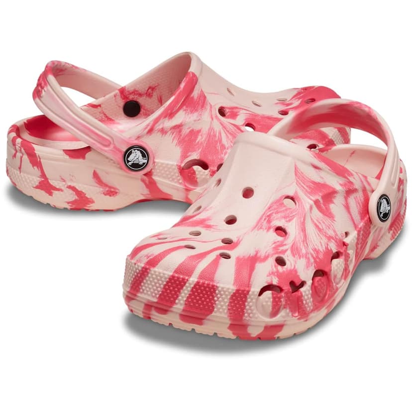 Crocs Via Marbled Clog Pink/Multi Size 10 UK Men - 2