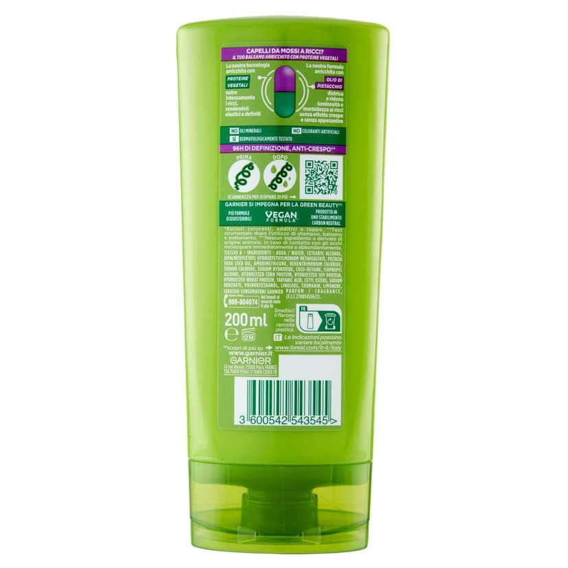 Garnier Fructis Hydra Ricci Balsamo per capelli non professionale 200 ml Donna - 3