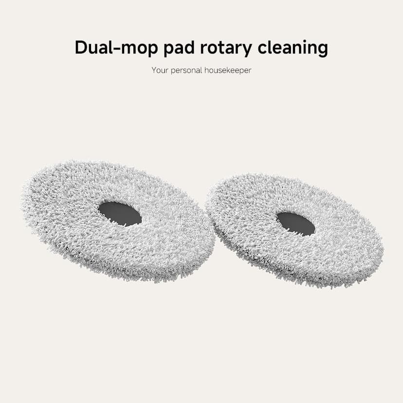 XIAOMI Robot Vacuum X20 Pro – Smart 2-in-1 Vacuum & Mop with Auto-Empty Dock, AI Obstacle Avoidance, 8000Pa Suction, LDS Laser Navigation, App & Voice Control, UK Version – White - 8