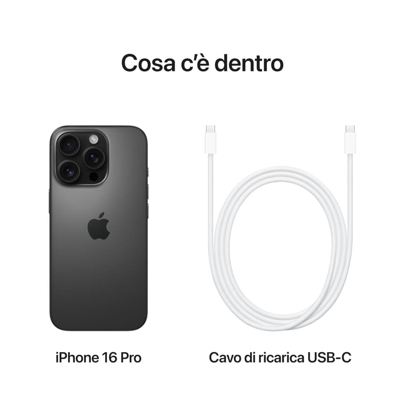 APPLE IPHONE 16 PRO 128GB BLACK TITANIUM MYND3QL/A - 6