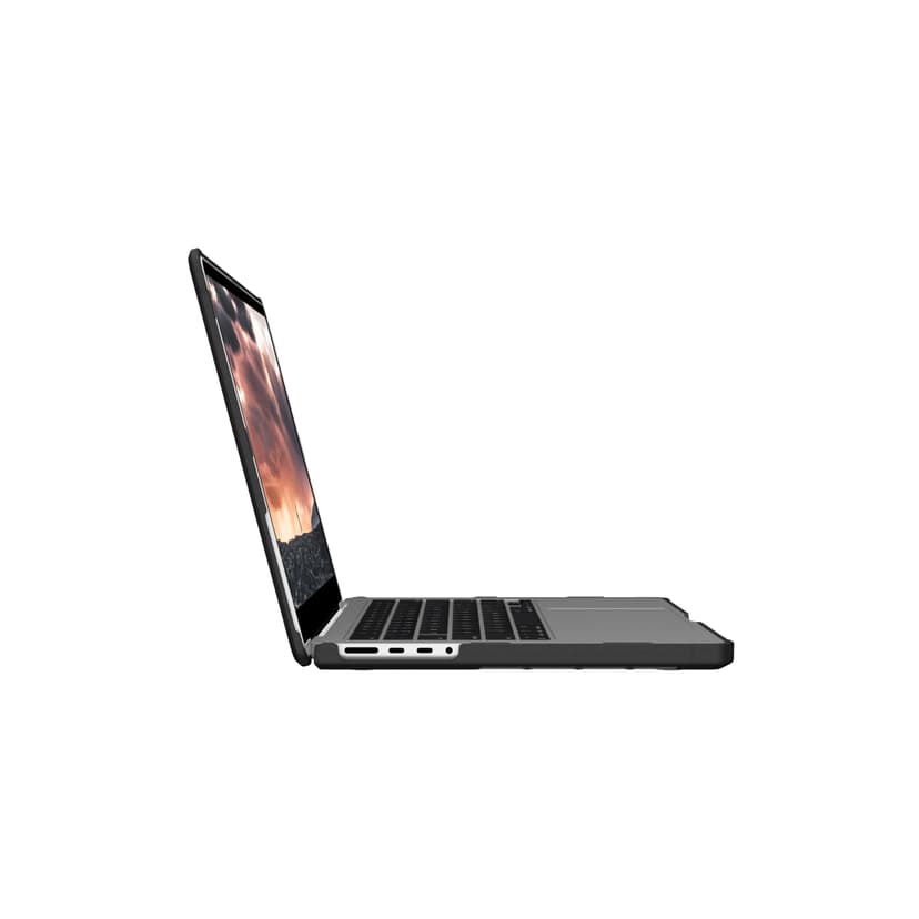 URBAN ARMOR GEAR UAG Designed for MacBook Pro 14" Case M5 2026 M4 2024 M3 2023 Pro/Max Chip Rugged Military Grade Laptop Cover, Plyo Translucent Clear Ice - 5