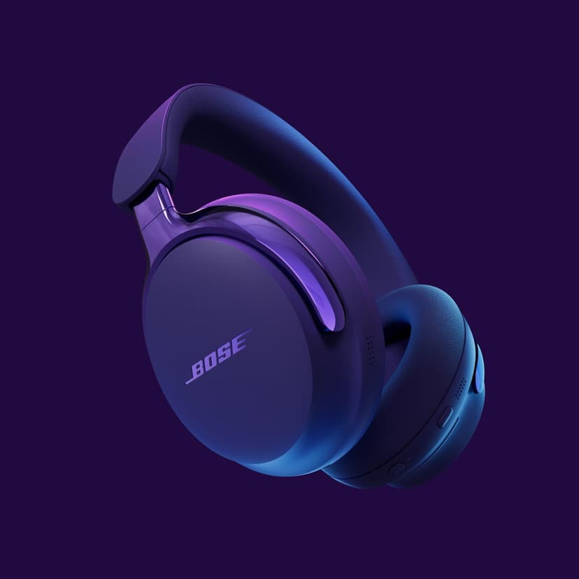 Bose QuietComfort Ultra Bluetooth Headphones (2nd Gen), Wireless Headphones with Spatial Audio, Over Ear Noise Cancelling with Mic, Up to 30 Hours of Play time, Midnight Violet - Limited Edition - 2