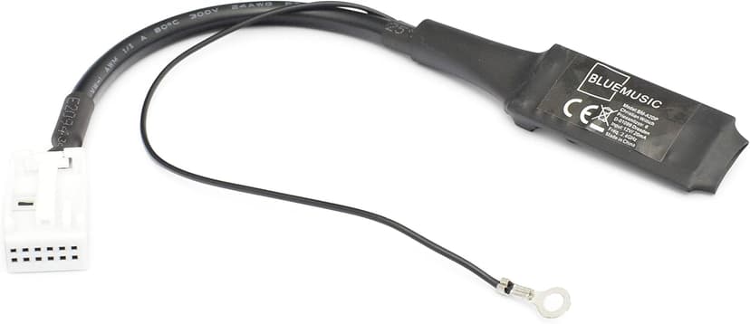 BlueMusic Bluetooth Audio Interface Compatible with VW: RCD RNS - Skoda: Swing Dance - Audi: Concert Chorus RNS-E - Seat with 12-Pin Quadlock - 1