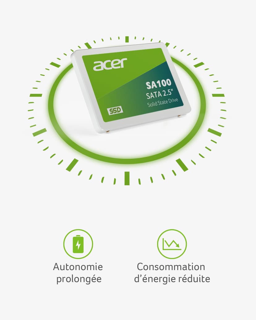 Acer SA100 2.5 960GB SSD - 5