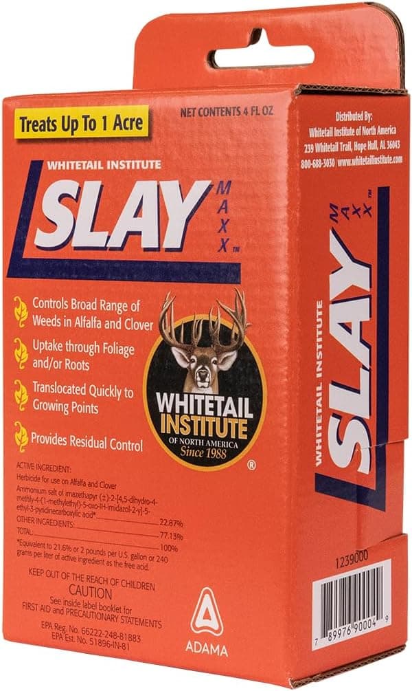 Whitetail Institute Slay Herbicide (Broadleaf) Food Plot Herbicide, 4 oz. (1 acre) - 1