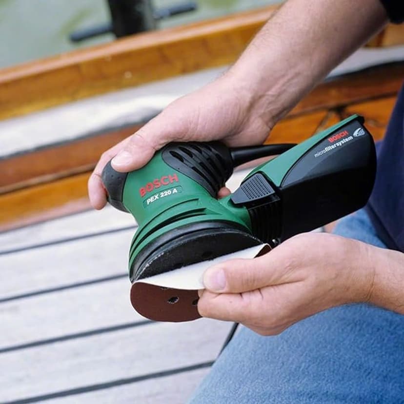 Bosch Home and Garden terschleifer 220W Bosch Home and Garden PEX 220A 0603378000 Ø 125mm - 2