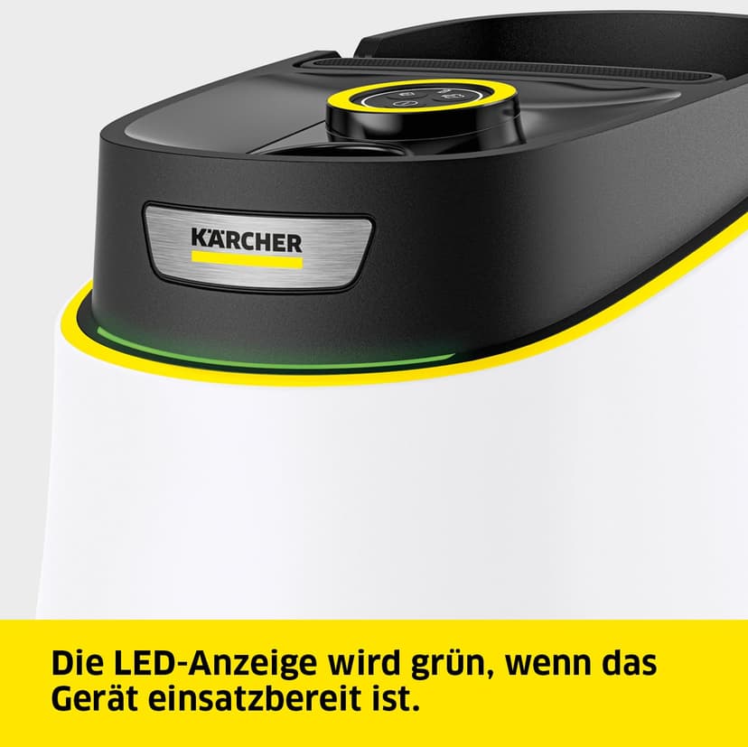 Kärcher Nettoyeur Vapeur SC 3 Deluxe, Pression Vapeur : 3,5 bar, Préchauffage : 30 s, Puissance : 1 900 W, Surface : 75 m², Réservoir : 1 l, avec Kit de Nettoyage de Sol, Buses et Brosse Ronde - 3