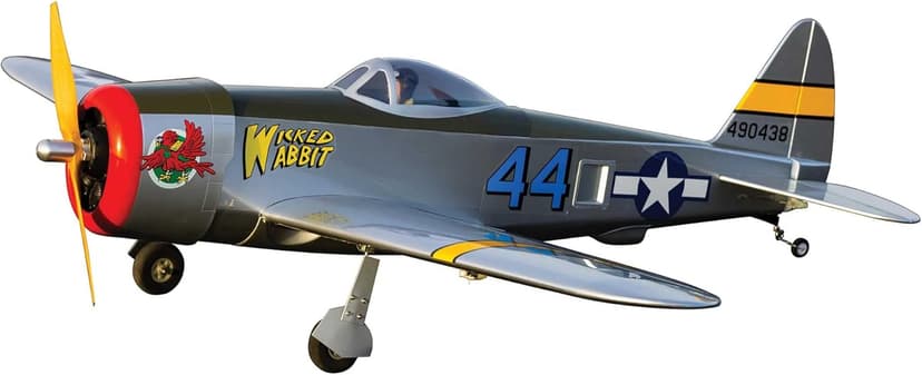 HANGAR 9 Fun Scale P-47 Thunderbolt PNP 58.4 HAN3380 Airplane - 1