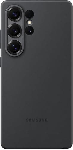 Samsung Galaxy Official Silicone Case for Galaxy S25 Ultra, Black