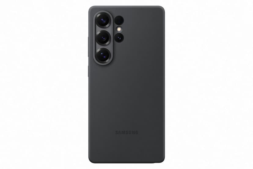 Samsung Galaxy Official Silicone Case for Galaxy S25 Ultra, Black - 1