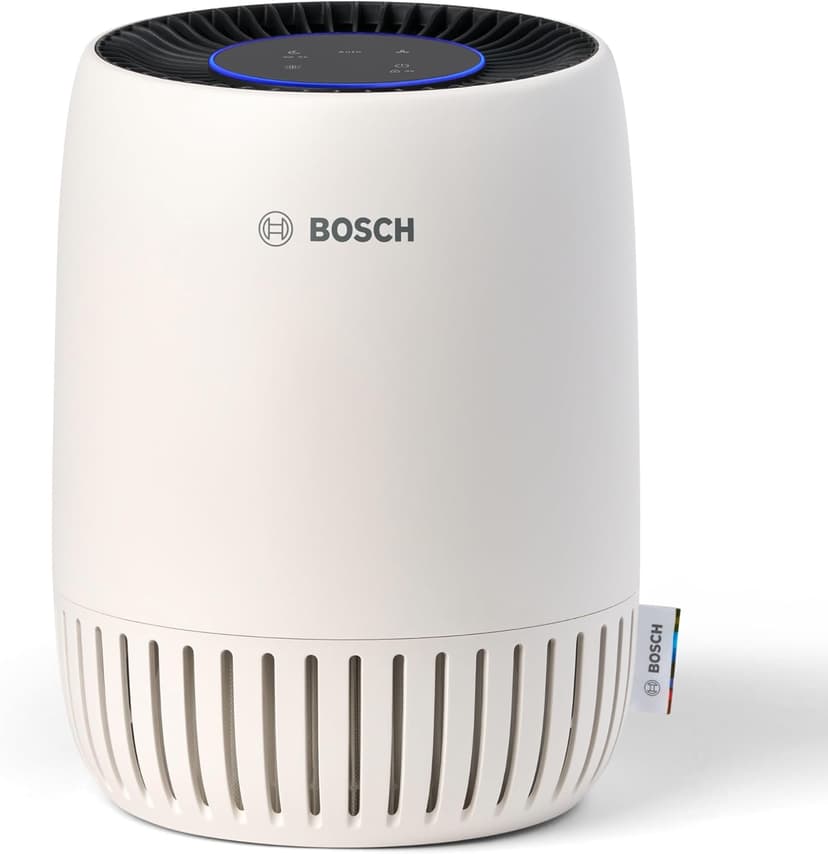Bosch Air 1000 Air Purifier - Removes Pollutants, Includes Air Filter and Sleep Mode (< 25 dB(A)) - For Areas up to 23 m² - With Auto Mode - CADR: 100 m³/h - 1