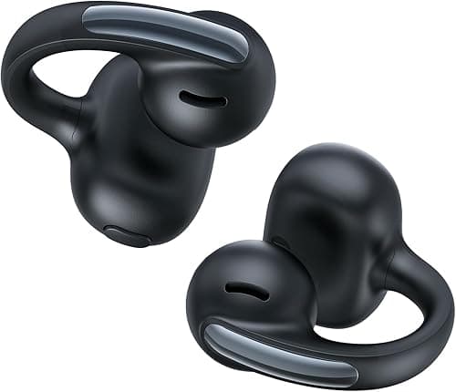 Baseus Bowie MC1 Casque Ouvert, Ecouteur Conduction Osseuse avec Son Impressionnant, Renforcement des Basses Adaptatif, Bluetooth 5.4, Réduction du Bruit Lors des Appels, IP57, Autonomie de 40h