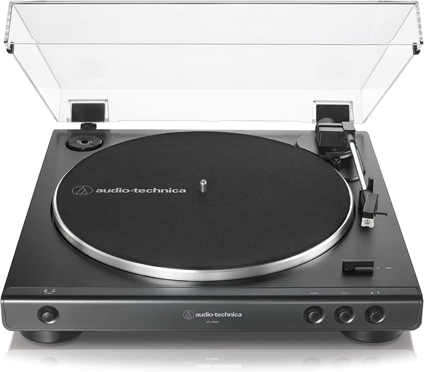 Audio-Technica LP60XBK Fully Automatic Belt-drive Stereo … - 1