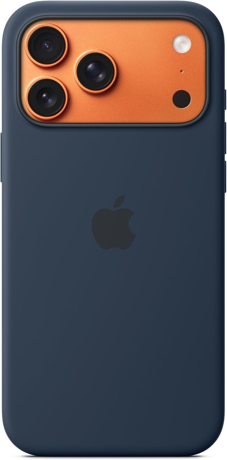 Apple iPhone 17 Pro Max Silicone Case with MagSafe and Ca…