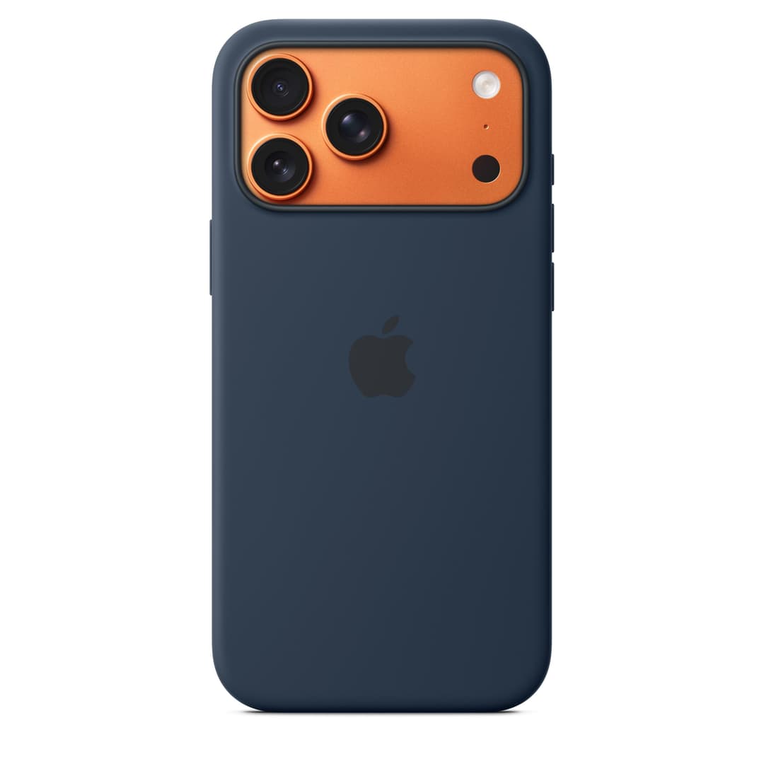 Apple iPhone 17 Pro Max Silicone Case with MagSafe and Camera Control: Lightweight Phone Case, Wireless Charging Compatible, Smooth Matte Finish; Midnight 