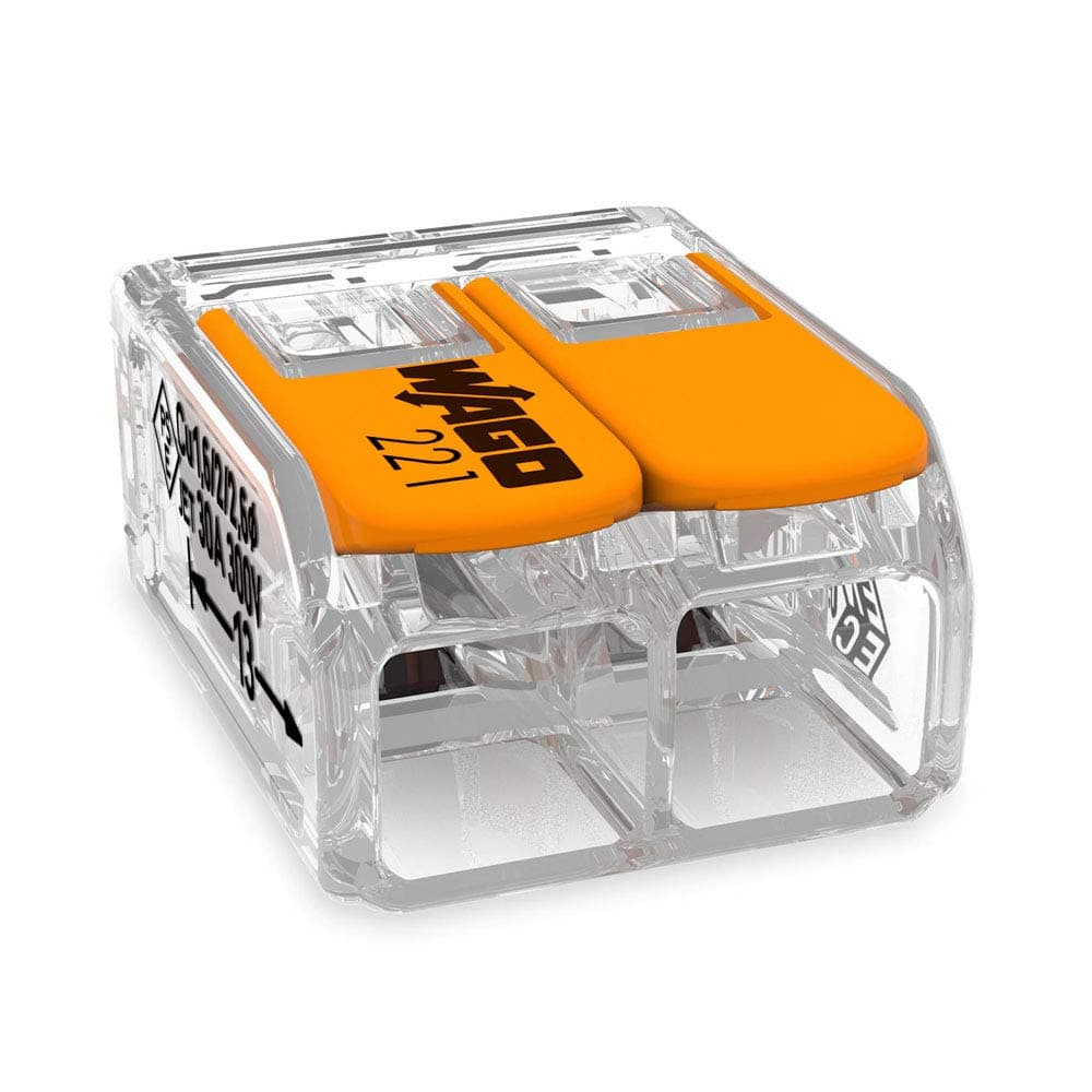 Wago Bornes de connexion compactes Lot de 50 - 2 voies - …