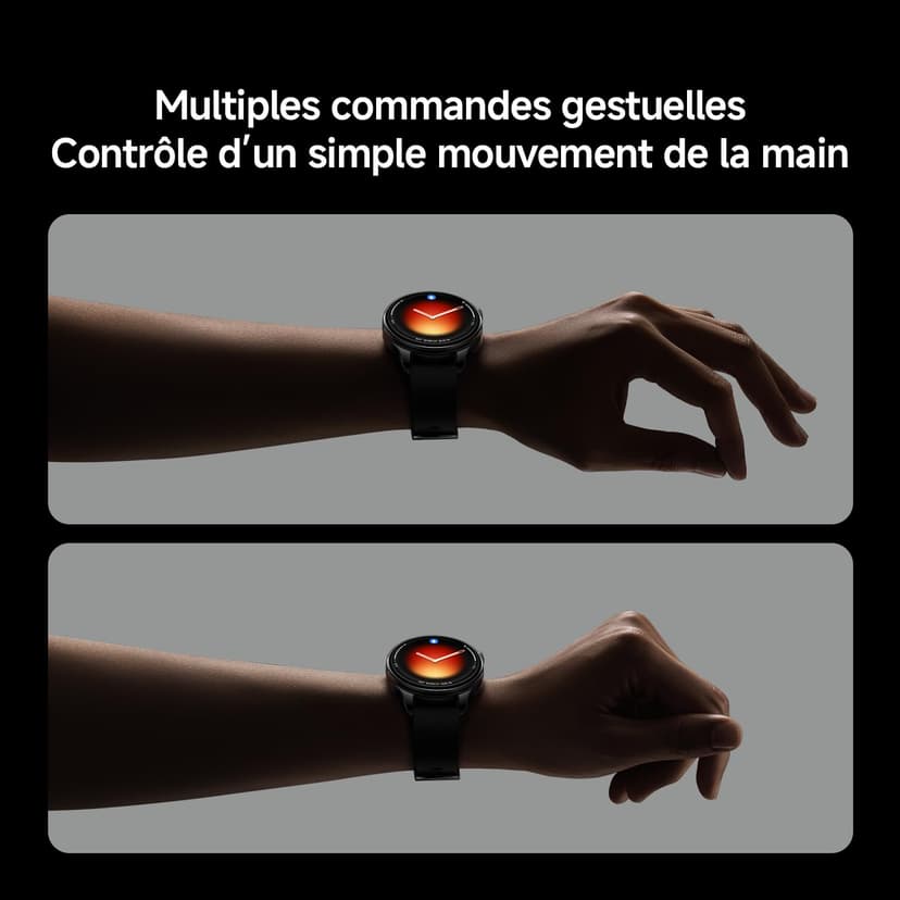 XIAOMI Watch 5 47 mm, Montre connectée Wear OS by Google, paiement sans Contact NFC, IA Gemini, écran 1,54", Jusqu’à 6 Jours d’autonomie, GPS Fitness, Android Uniquement, Bluetooth, Vert - 5