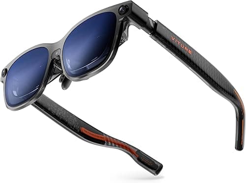 VITURE Luma Ultra Lunettes XR, 152'' 1500 Nits Lunettes AR 6DoF, 52° FOV, 2D en 3D, Film Électrochrome, Lunettes Gaming pour iPhone 17/16/15, PS5, PS4, Switch 2, Android, Mac, PC