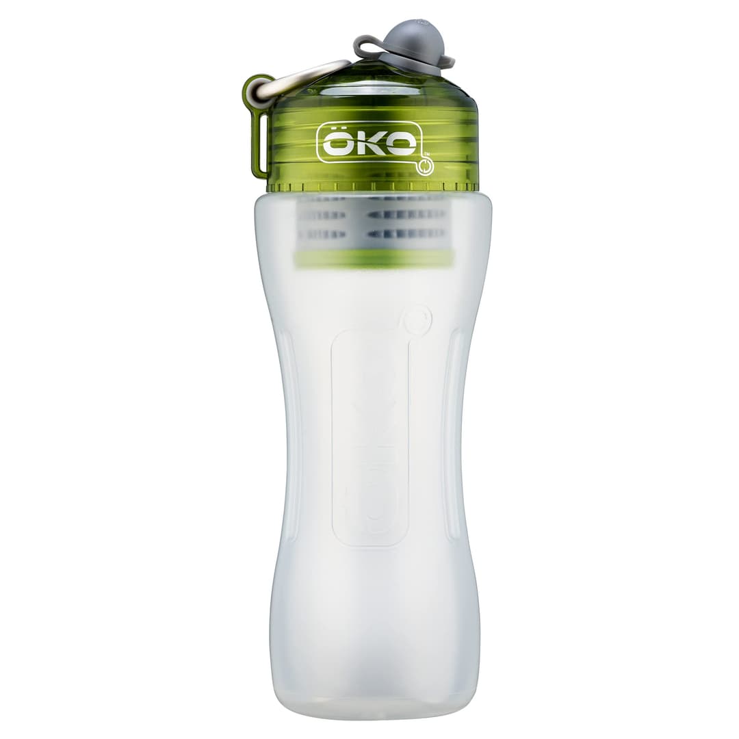 OKO H2O Bouteille de filtration de 650 ml pour voyage, ca…