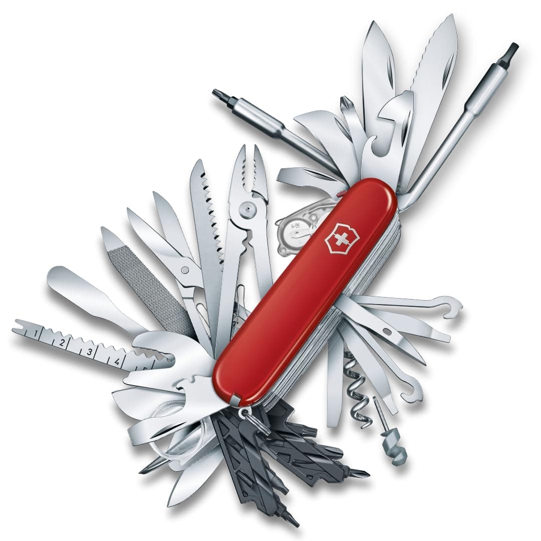 Victorinox 73 Functions Swiss Champ XXL Pocket Knife, 91 …