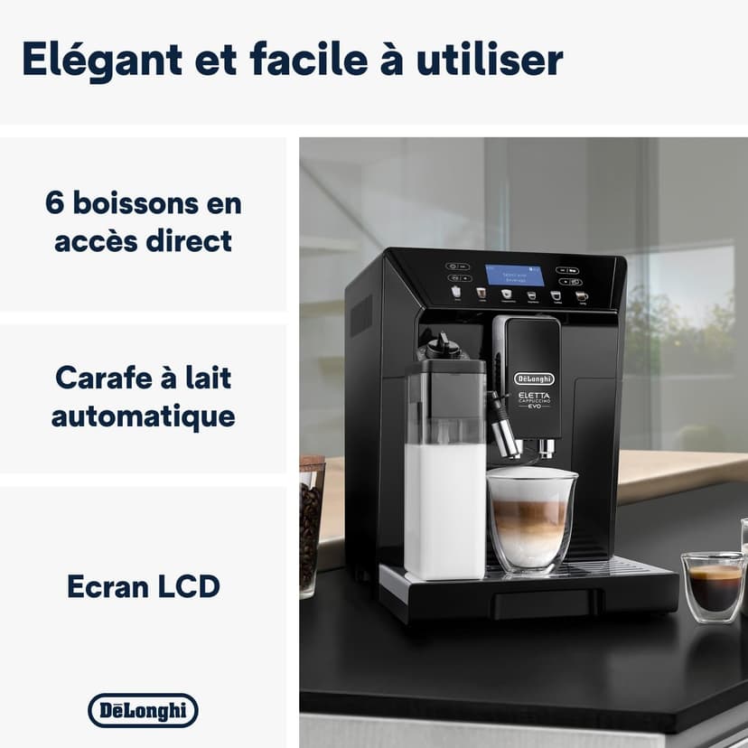 De'Longhi ECAM46.860.B coffee maker Fully-auto Drip coffee maker 2 L - 3