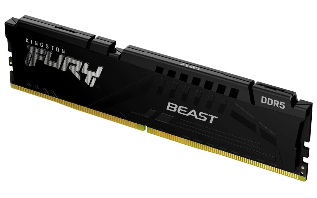 Kingston FURY Beast Black DDR5 16GB 6000MT/s CL30 DIMM De…