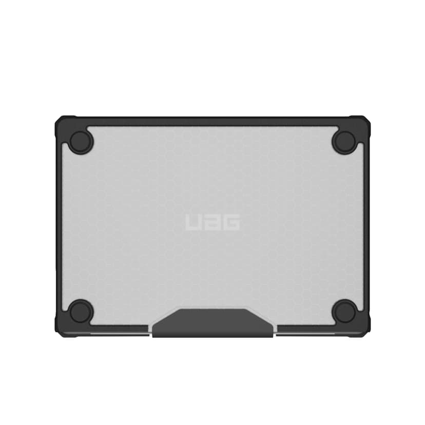 URBAN ARMOR GEAR Plyo Case pour Apple MacBook Air 15 Housse (M4 / M3 / M2-2025/2024 / 2023) (Résistante aux Chutes, Fentes d'aération intégrées) Ice/Noir (Transparent) - 8