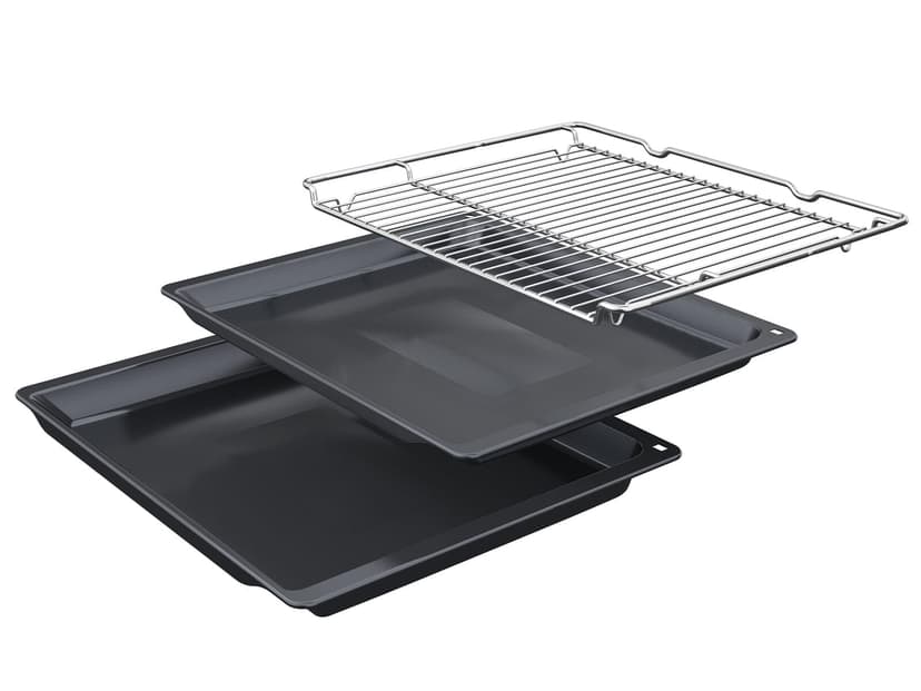Neff CircoTerm, Slide and Hide B54CR71N0, N70, 60 x 60 cm, Stainless Steel, 3.7 Inch Full Touch TFT Colour and Graphic Display, Pyrolysis, Home Connect, Soft Opening and Close - 4