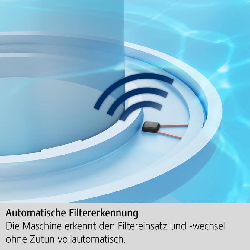 JURA CLARIS Smart+ 24233 Lot de 3 cartouches filtrantes d'origine avec reconnaissance automatique du filtre Hygiène certifiée TÜV Gris - 5
