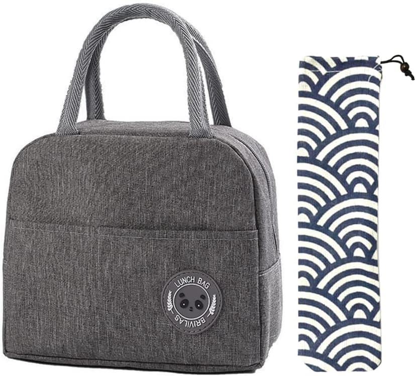 Sac Isotherme Repas bureau Lunch Bag Sac à déjeuner Fraîcheur Sac de Transport repas Pique-nique pour Femme, Homme, École et Bureau Filles Enfants De Plein air - 1