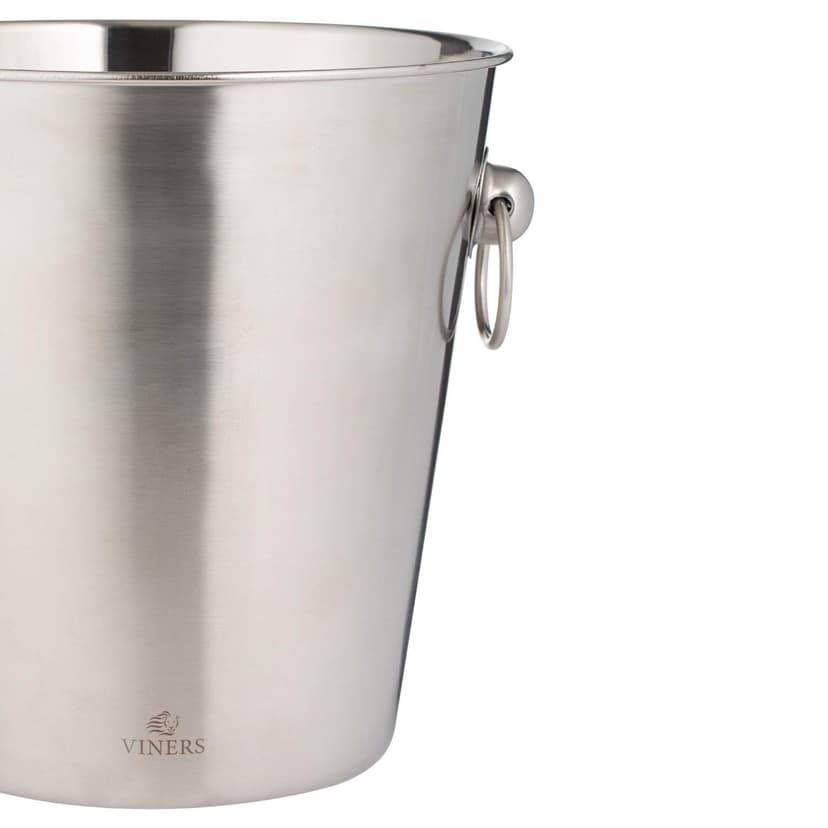 Viners Barware 4 Litre Champagne Bucket, Silver - 6