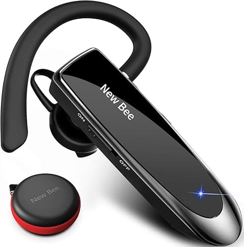 New Bee Main Libre Bluetooth Oreillette, Casque sans Fil …