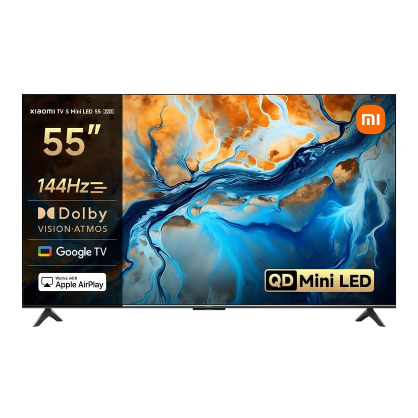 XIAOMI TV S Mini 55 2025, QLED, 55 inch, Mini LED, Dolby … - 1