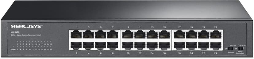 Mercusys MS124GS Switch de Bureau/rackable 24 Ports Gigabit - 1
