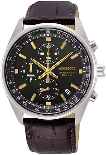 Seiko Chronograph SSB385P1 Mens Wristwatch