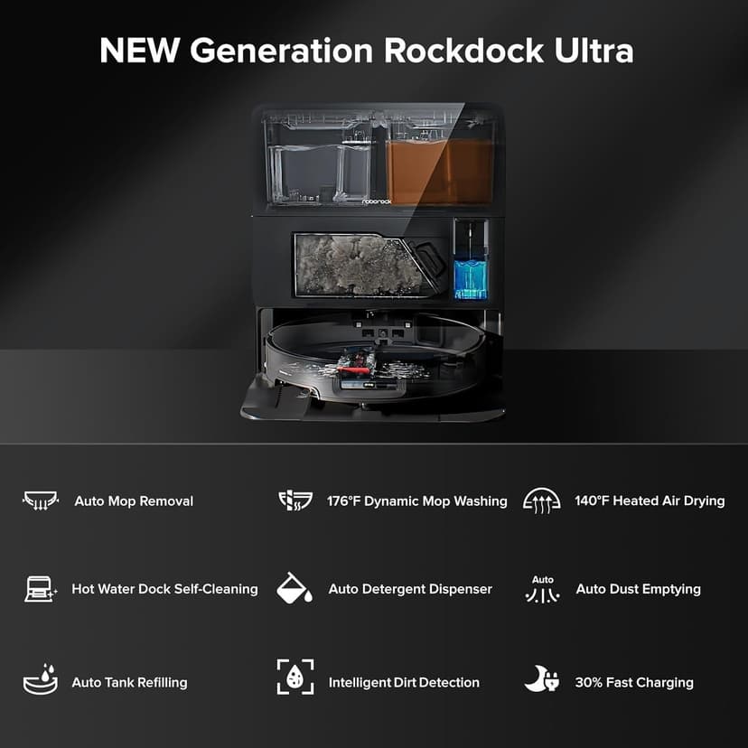 Roborock Saros 10 Black - 6