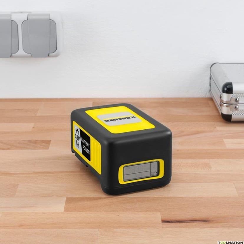 Kärcher 2.445-035.0 18 V / 5.0 Ah Rechargeable Battery, Black, Yellow, 95.0 mm*96.0 mm*142.0 mm - 5
