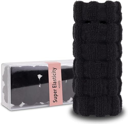 SXQLYH Lot de 6 grands élastiques à cheveux en coton exte…