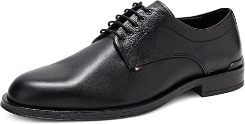 Tommy Hilfiger Chaussures Derby Homme Corporate en Cuir, …