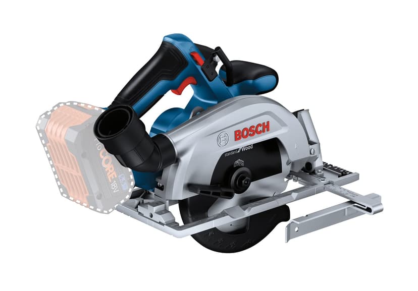Bosch Professional 18V System scie circulaire sans-fil GKS 18V 57-2 (lame de 165 mm, capacité de coupe de 57 mm) - 1