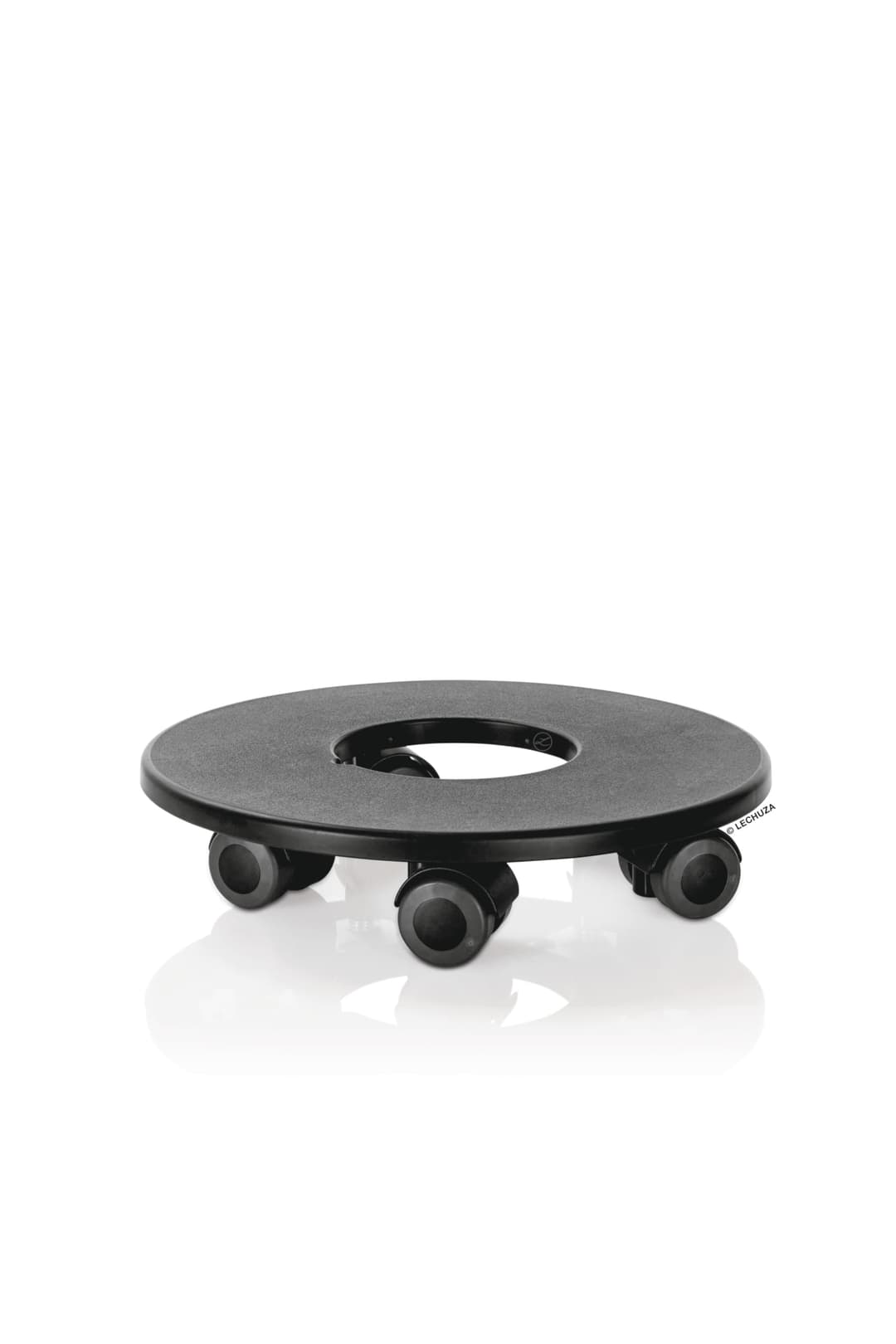 Lechuza Coaster for Lechuza CLASSICO 50, QUADRO 50, CUBE 40, CURSIVO 40, CANTO 40 Planters D30 H5.8 cm Black