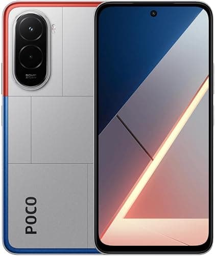 XIAOMI POCO M7 Black-Smartphone 6GB+128GB, 7000mAh(typ) Battery, IP64, Snapdragon® 685, 50MP AI Dual Camera, 33W Turbo charging, 6.9" 144Hz FHD+display, NFC (UK Version + 2 Years Warranty)