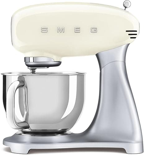 Smeg, Robot Pâtissier SMF02CREU, 10 Niveaux de Vitesse, F…