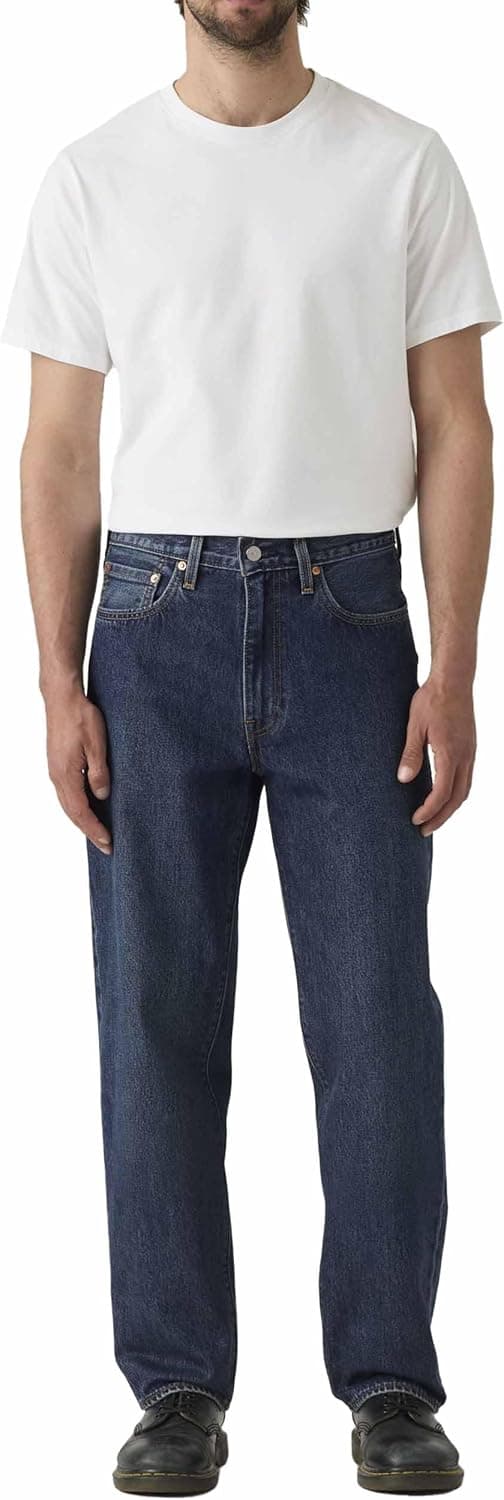 Levi's Men's 568 Loose Straight Jeans, Check The Score, 31 W/32 L - 1