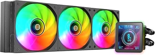 Mars Gaming ML-VISIONPRO360, AIO Liquid Cooling, TDP 600W…