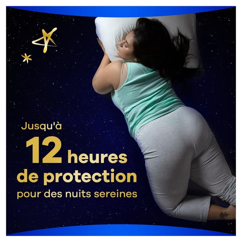 Always Ultra Binden Damen Gr. 5, Secure Night Extra, 64 Damenbinden mit Flügeln (4 x 16 Stück) Multipack, dünn und super saugfähig, geruchsneutralisierend und Auslaufschutz (Packung mit 2) - 3